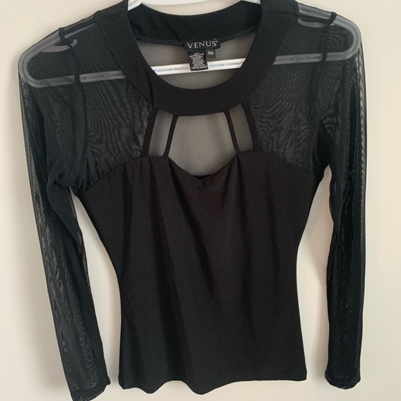 Venus strappy sheer top - Picture 1 of 2